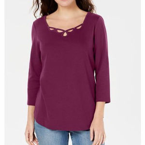 Burgundy Top